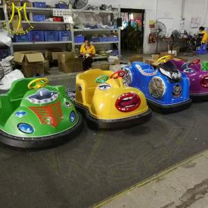 China Hansel amusement battery operated plastic battery bumper car for sale factory