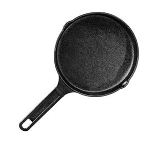 China Uncoated 2.1kg Cast Iron Skillet Pans Non Stick Cookware Pan Rust Resistant factory