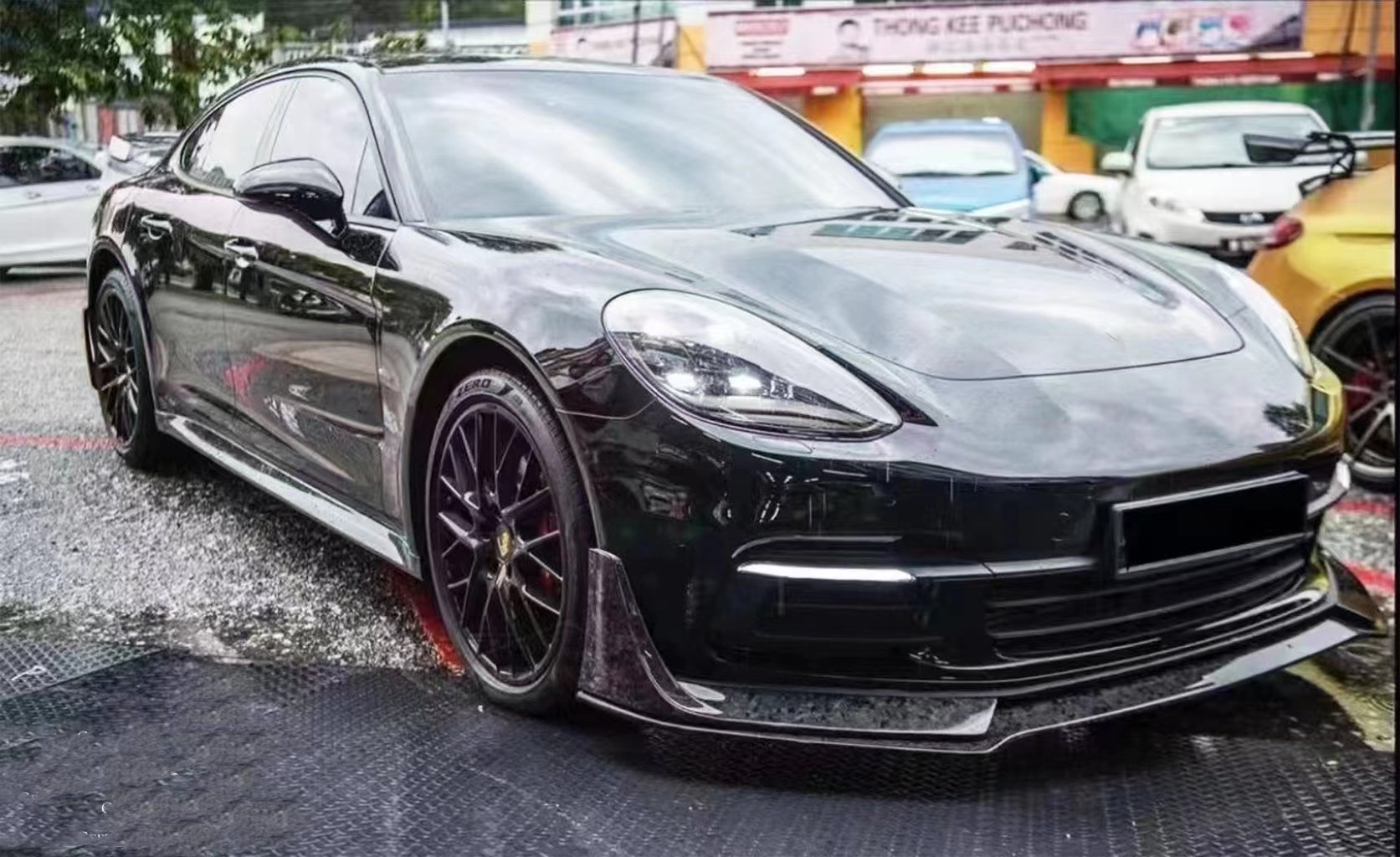 Auto Parts for Porsche Palamela 971 Carbon Fiber Body Kit Palamela 971 Upgraded SD Style Dry Carbon Fiber Body Kit Spoiler