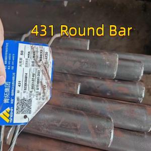 China Annealed Surface Stainless Steel Bar AISI 431 Round Shaft Soft Hot Rolled Ultrasonic factory