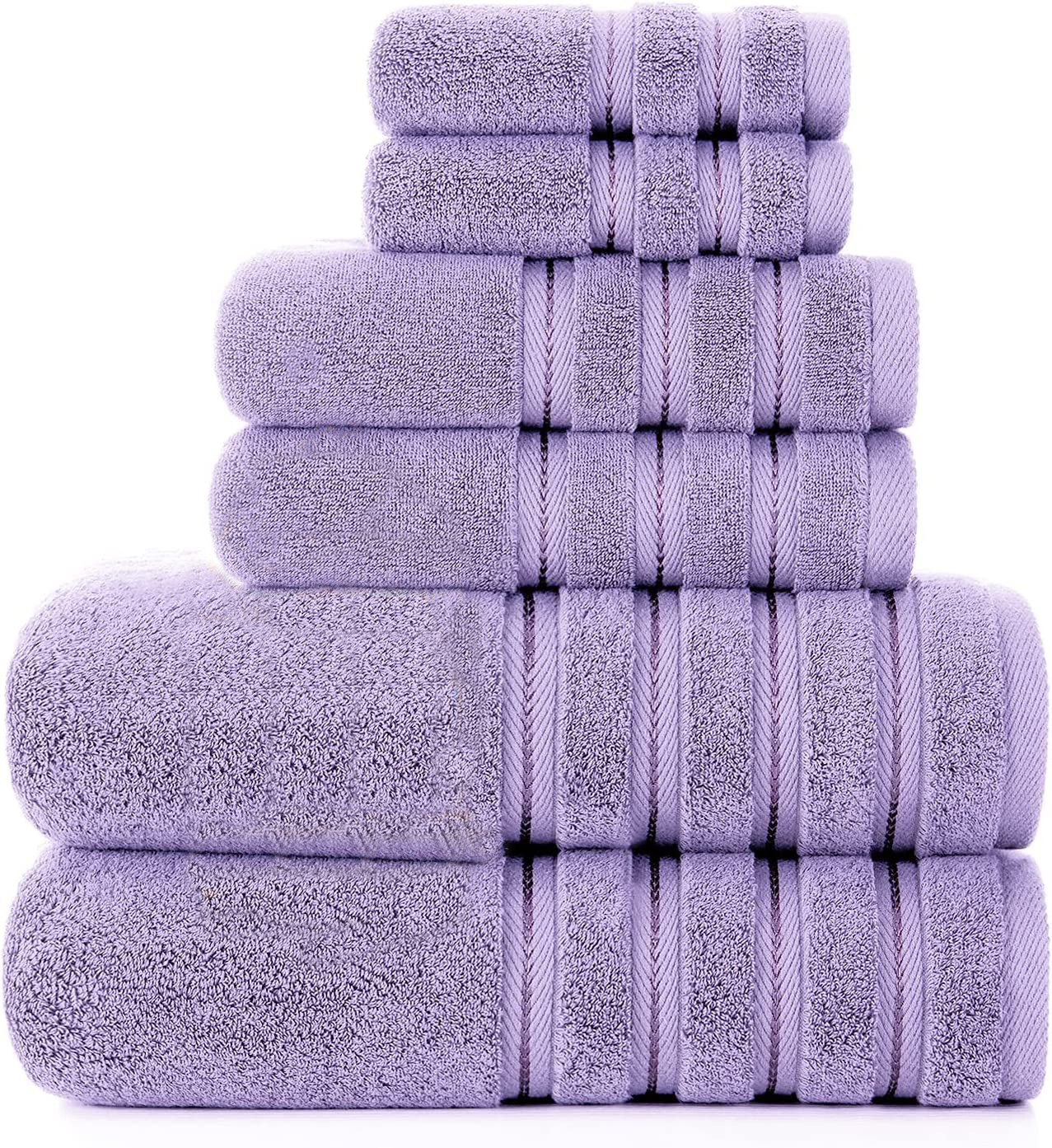 Highly Absorbent 160g Towel Set with Thick and Super Soft Long-staple Cotton Material