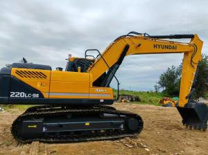 China Hydraulic tracked excavator, original Hyundai 220LC-9 excavator Discounted Price factory