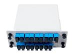 Coloured Passive Optical Splitter Fiber Separation 1260-1650nm Low Insertion
