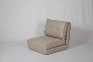 China Removable Cover Convertible Single Sofa Bed For Small Rooms , Folding Couch Bed factory