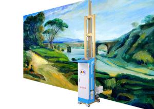 China Laser Positioning 3d Wall Inkjet Printer 380W Unique Ink Heating factory