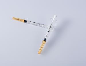 China Auto Destroyed Injection Syringe 0.5ml Auto Disable Syringe For Medical Supply factory