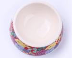Non Slip Plastic Feeding Dishes No Spill Pet Dog Cat Double Food Water Bowl For