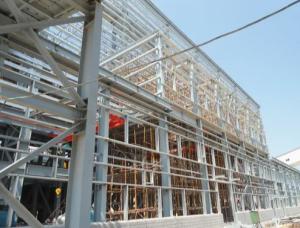 China Prefabricated Engineered Light Steel Structure Industrial Manufacturing Services Warehouse factory