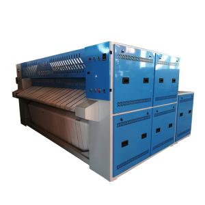 China Washing Center Flatwork Ironer Machine Automatic Steam Heating Ironing Folding factory
