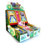 Funny 42 Inch Arcade Cricket Bowling Machine Game For Supermarket