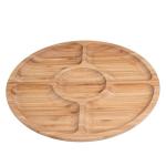 wholesale bamboo food serving tray