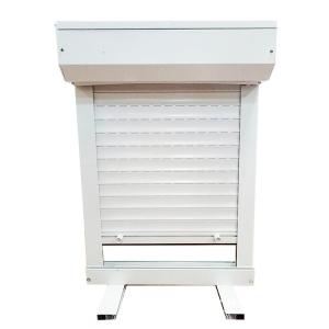 China Horizontal Aluminum Rolling Shutter 220v 110v Aluminum Security Shutters factory