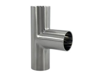 China Corrosion Resistant Butt Weld Reducing Tee with Wooden Pallet Package factory