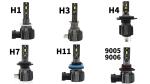 Super Brightest LED Car Headlight Bulbs CSP 3570 12V 9005 9006