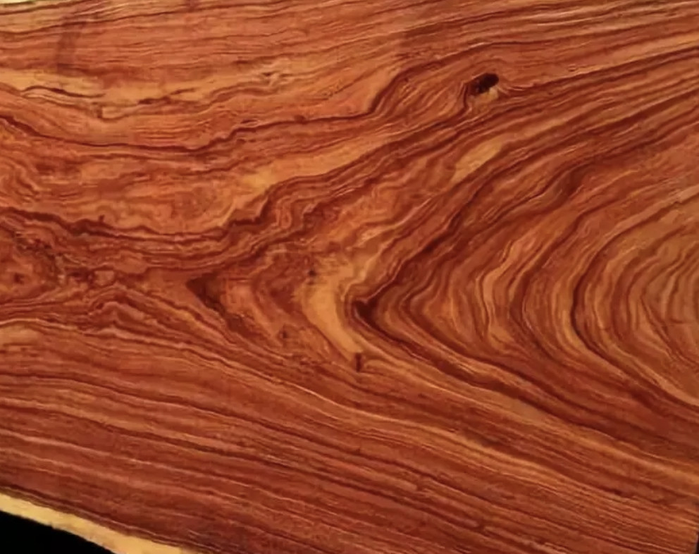 Kosso／Ambila Real Wood Veneer Sheets For Furniture Production
