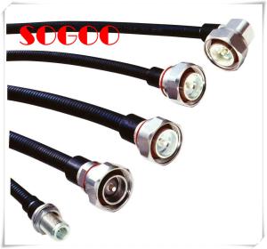 China 1/2&quot; Super Flex RF Jumper Cable With 7/16 DIN Male to DIN male For Base Station factory