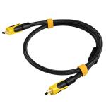 Durable Insulator Black yellow Pin Gold HDMI Cable 10FT NYLON HDMI 1.4 Cable For