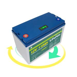 China 12v 110Ah Lifepo4 Golf Cart Battery Deep Cycle factory