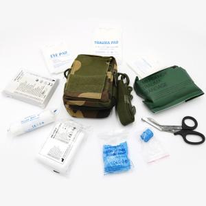 China CE OEM ODM Survival First Aid Kits , Waterproof Military Individual First Aid Kit factory