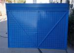 Galvanized Plate Punched High Rise Safety Screens For Building Site