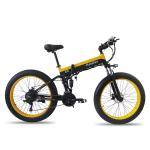 26x4.0 inch Fat Tire Folding E-Bike 1000W Motor 14.5AH S/\MSUNG Lithium Battery