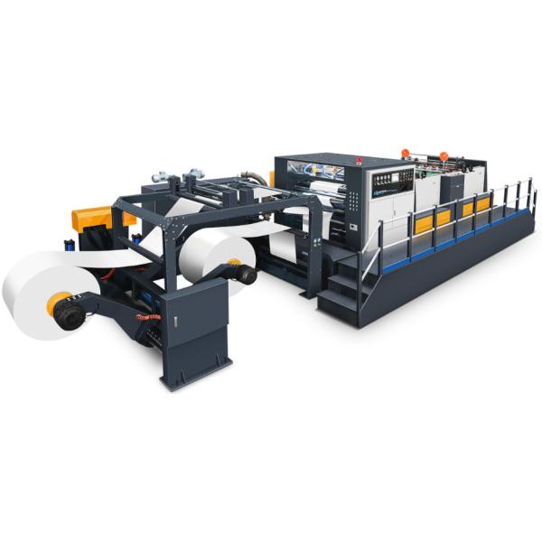 China High Speed Paper Sheet Cutting Machine Paper Sheeter Machine Servo Precision Double Helix factory