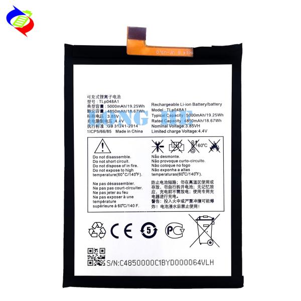 Replacement Battery Production for TLp048A1 Dual IC Protection Lithium Mobile