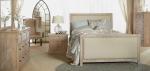 Bedroom Furniture French Country Style Solid Wood Carved King Size Bed