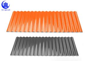 China B1 Grade 1.0mm Thickness Plastic Roof Tiles Environmentally Friendly For Buildings factory