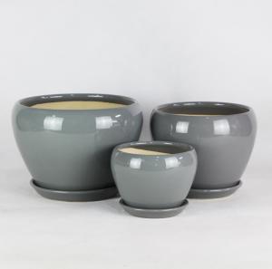 China Stylish And Durable Ceramic Pots For Indoor And Outdoor Planting factory