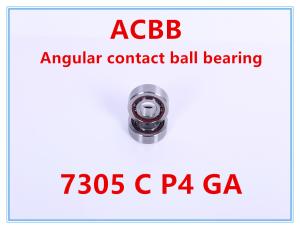 China 7305 C P4 GA Angular Contact Ball Bearing factory