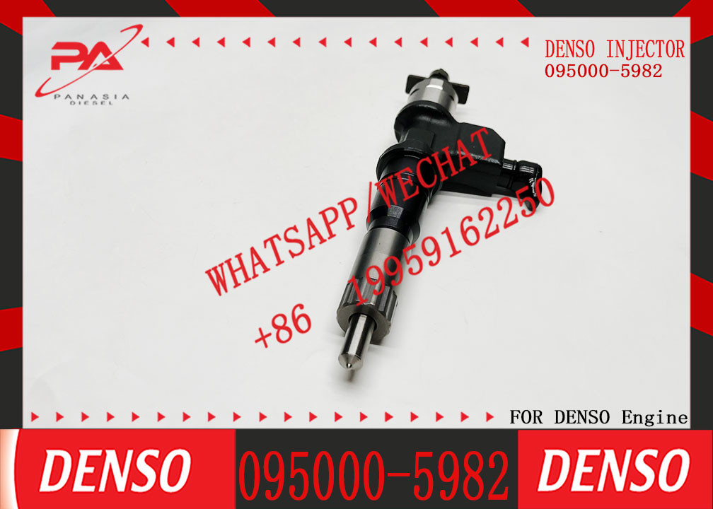 Diesel Engine Parts Common Rail Injector 095000-5982 095000-5984 8-97603099-2 095000-6300 095000-6301 095000-6302