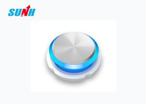 China Stainless Steel Replacement Elevator Buttons With DC24V / DC12V Blue Light factory