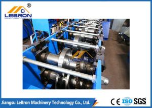 China Vertical PLC Rack Rolling Machine , GCr15 Steel Roll Forming Machine Roller Dia70mm factory