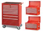 Auto Repair Mechanic Metal Tool Cabinet , 11 Drawer Mobile Tool Cabinet SPCC
