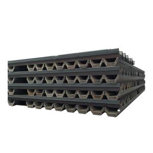 China Sheet Pile Price List Hot Rolled Type 2 Steel U Sheet Pile Iron Sheet Lined Hor Rolled Nanxiang Sy295,Sy390 6/9/12m factory