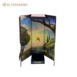 Custom Elegant Whisky Wine Box Double Door Magnet Cardboard Wine Gift Box