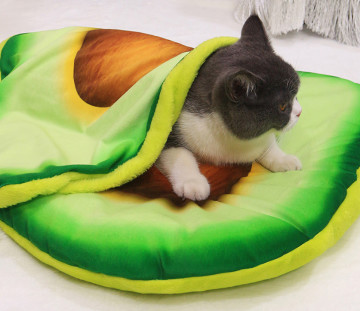 home made cat bed