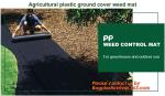 Supply heavy duty 100% virgin anti grass weed barrier/garden weed barrier cloth