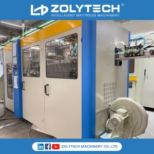 180pcs / min Automatic Pocket Spring Coiling Machine Computerized System Pocket