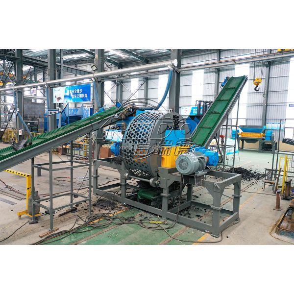 Heavy Duty Waste Tire Shredder with 12 Months Warranty 2200kg Weight and 22 Power for Tire Recycling