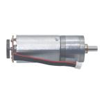 20mm Diameter Brush Small Gear Motor High Torque 480RPM Low Voltage DC 6V