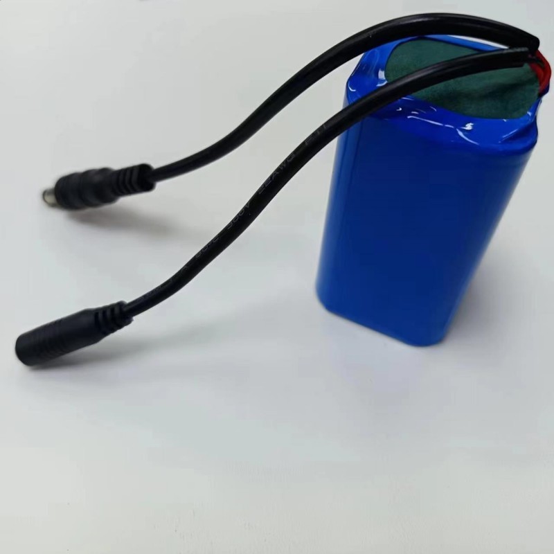 LED Strip Light Battery 7.4V Max Capacity For 4cells 18650 Battery With DC Plug