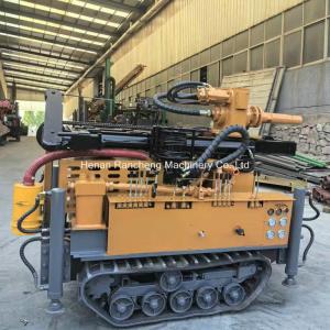 China 180m Deep Crawler Drilling Rig Machine For Efficient Water Well Drilling factory