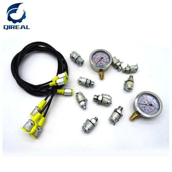 China Excavator Loader Pressure Gauge Hydraulic Pump Test Gauge Hydraulic Gauge factory