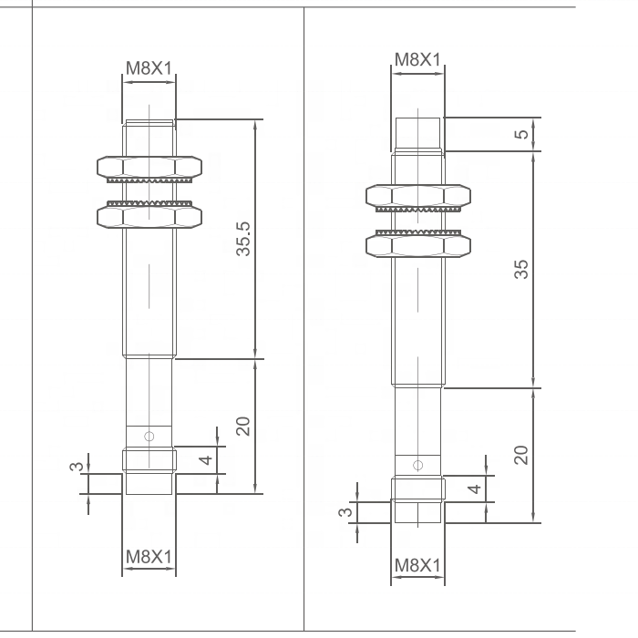 High Waterproof Inductive Proximity Sensor With Short-Circuit Protection Proximity Switch