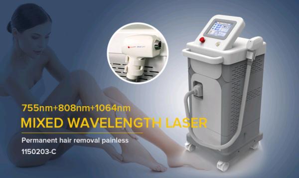 755nm 808nm 1064nm Three wavelenght High Tech Multifunction diode laser hair