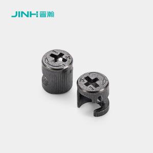 China Steel 10mm Cam Connector Easy To Install Minifix Cam Lock For RTA Furniture Panel factory