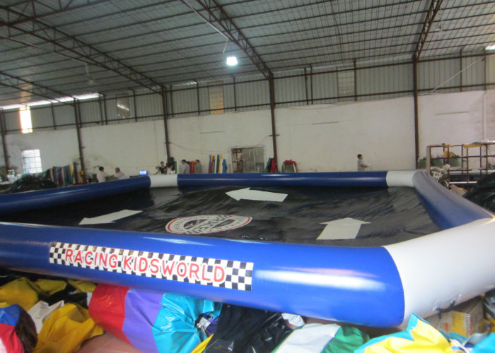 Iinflatable Above Ground Pools For Adults , Blue Large Blow Up Pool 10 X 10m