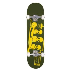 China YOBANG OEM Alien Workshop Abduction Army Complete Skateboard - 8.25&quot; x 31.625&quot; factory